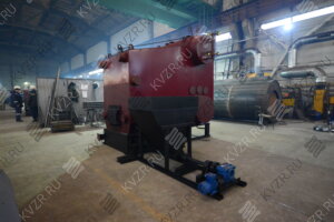 Котел с автоматической подачей топлива